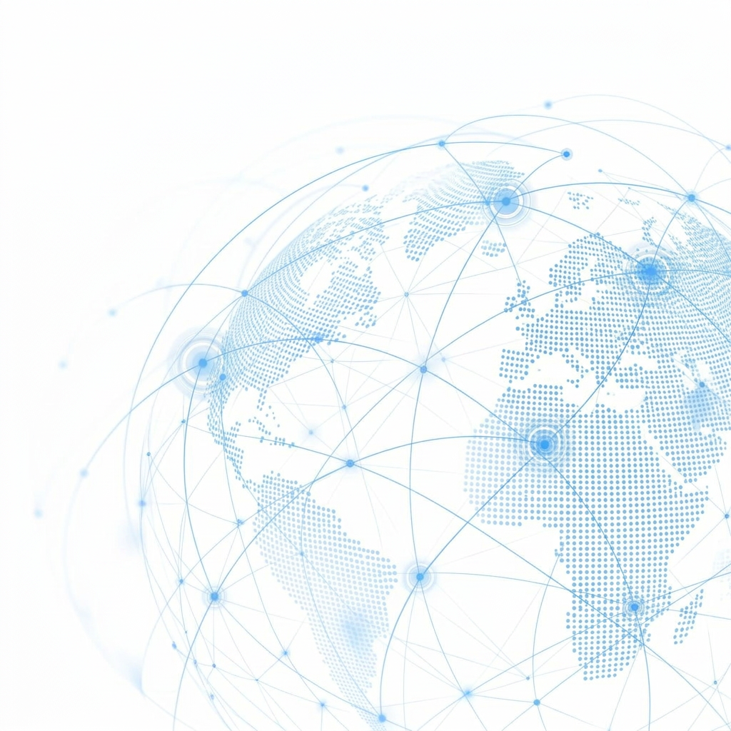 Illustration of the Nexus Proxy global network